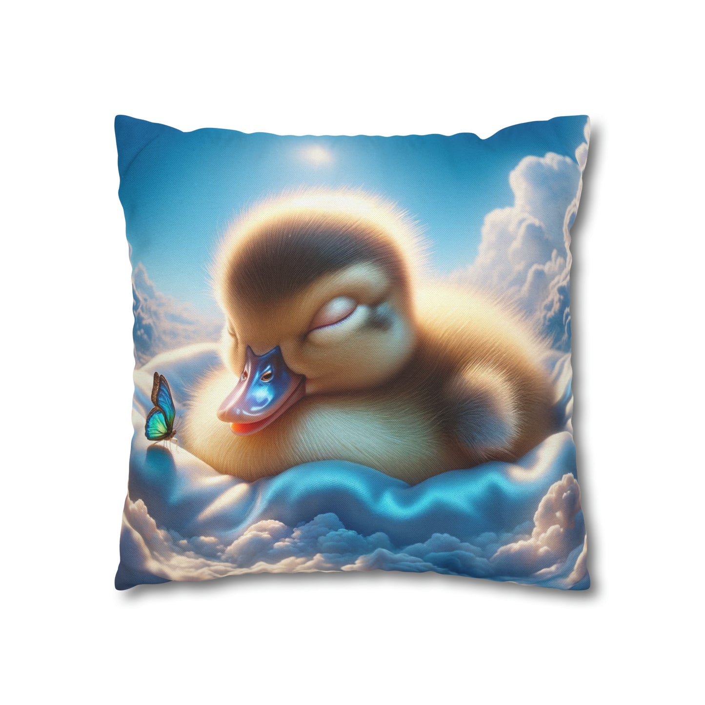 Duck Society® Square Pillow Case Spun Polyester