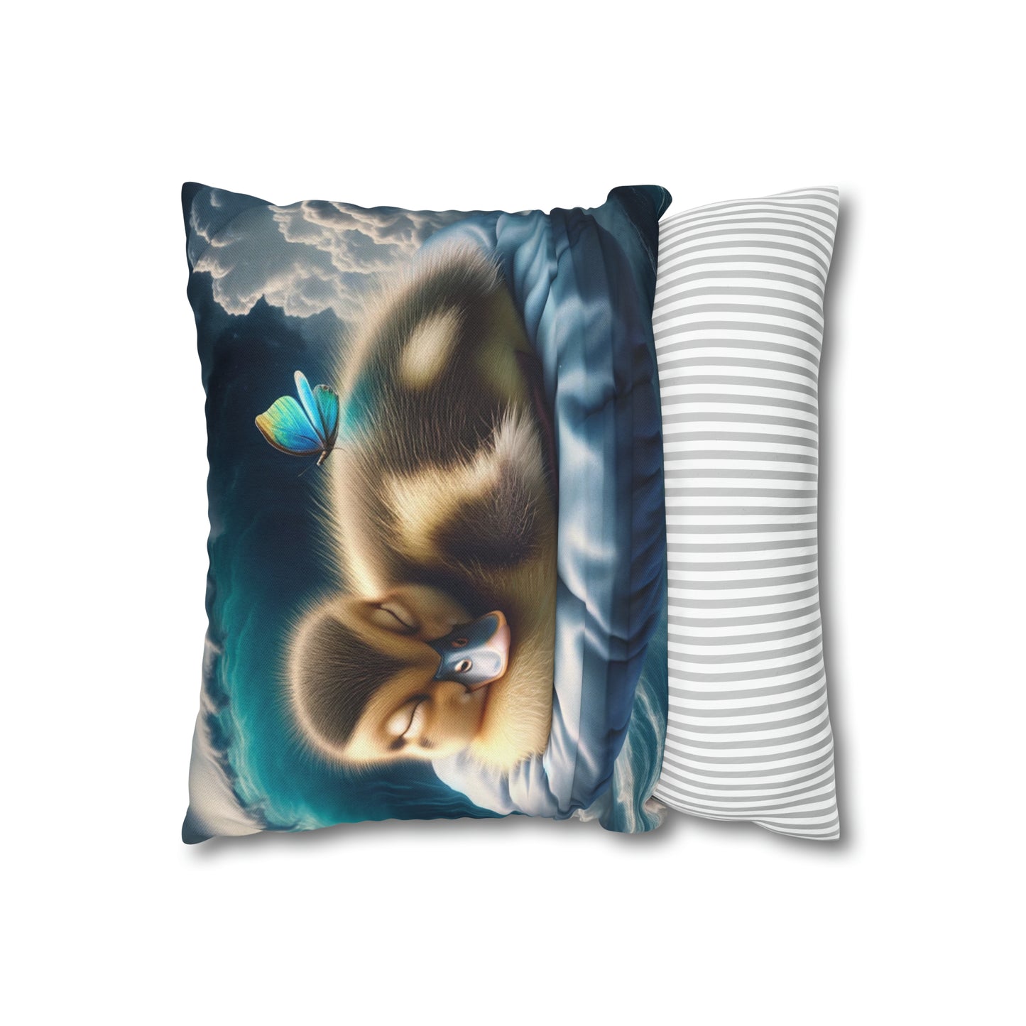 Duck Society® Square Pillow Case Spun Polyester