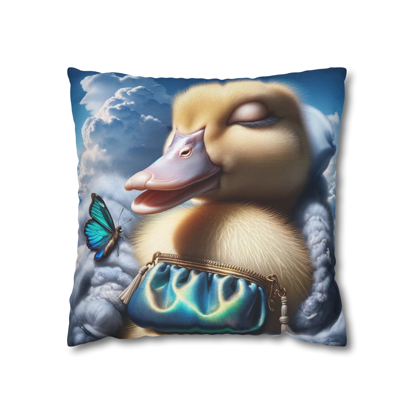 Polyester Square Pillow Case by Duck Society®