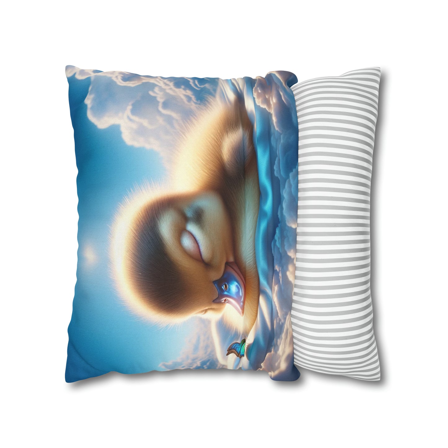 Duck Society® Square Pillow Case Spun Polyester