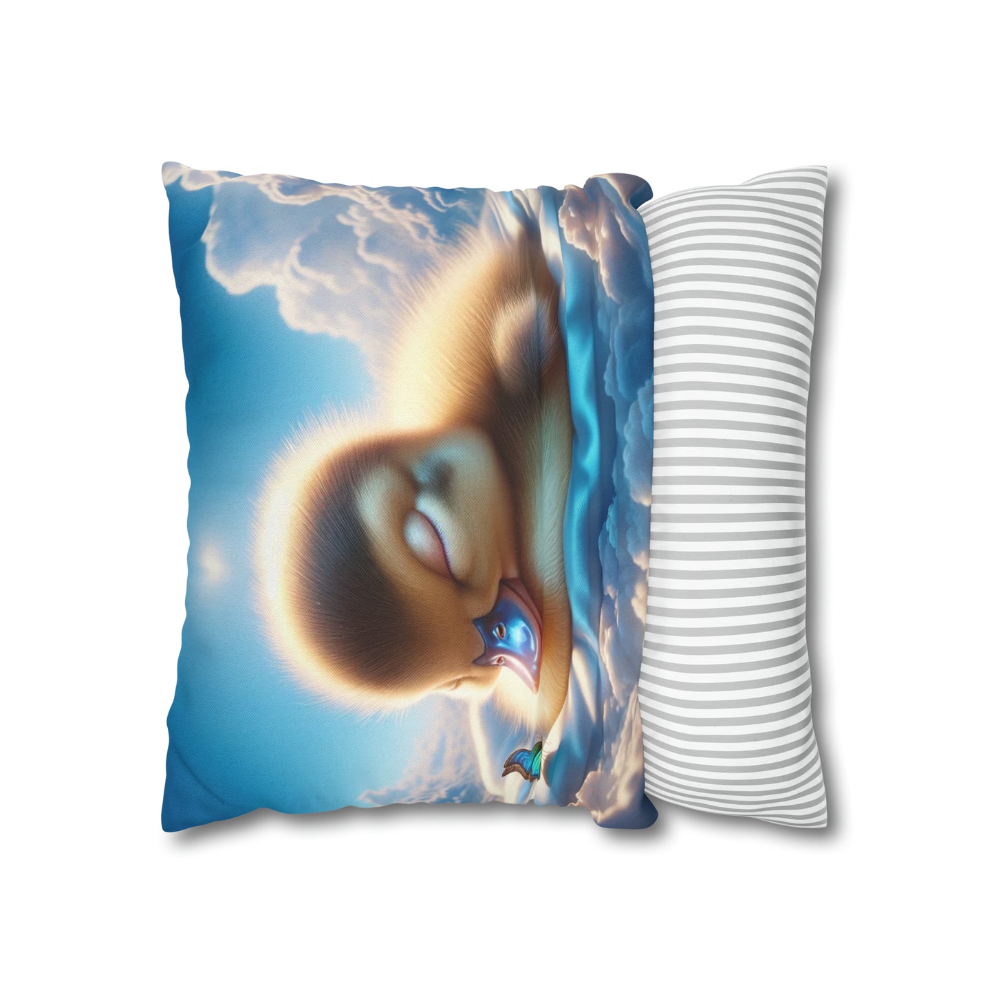 Duck Society® Square Pillow Case Spun Polyester