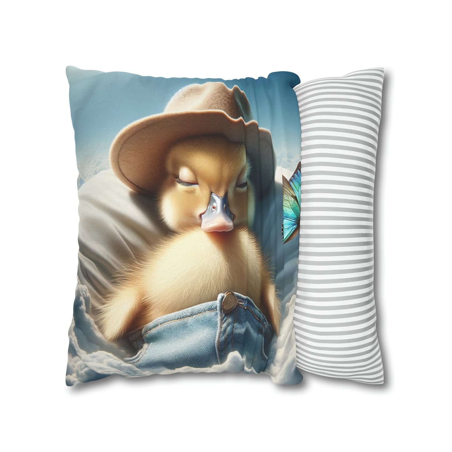 Polyester Square Pillow Case by Duck Society®