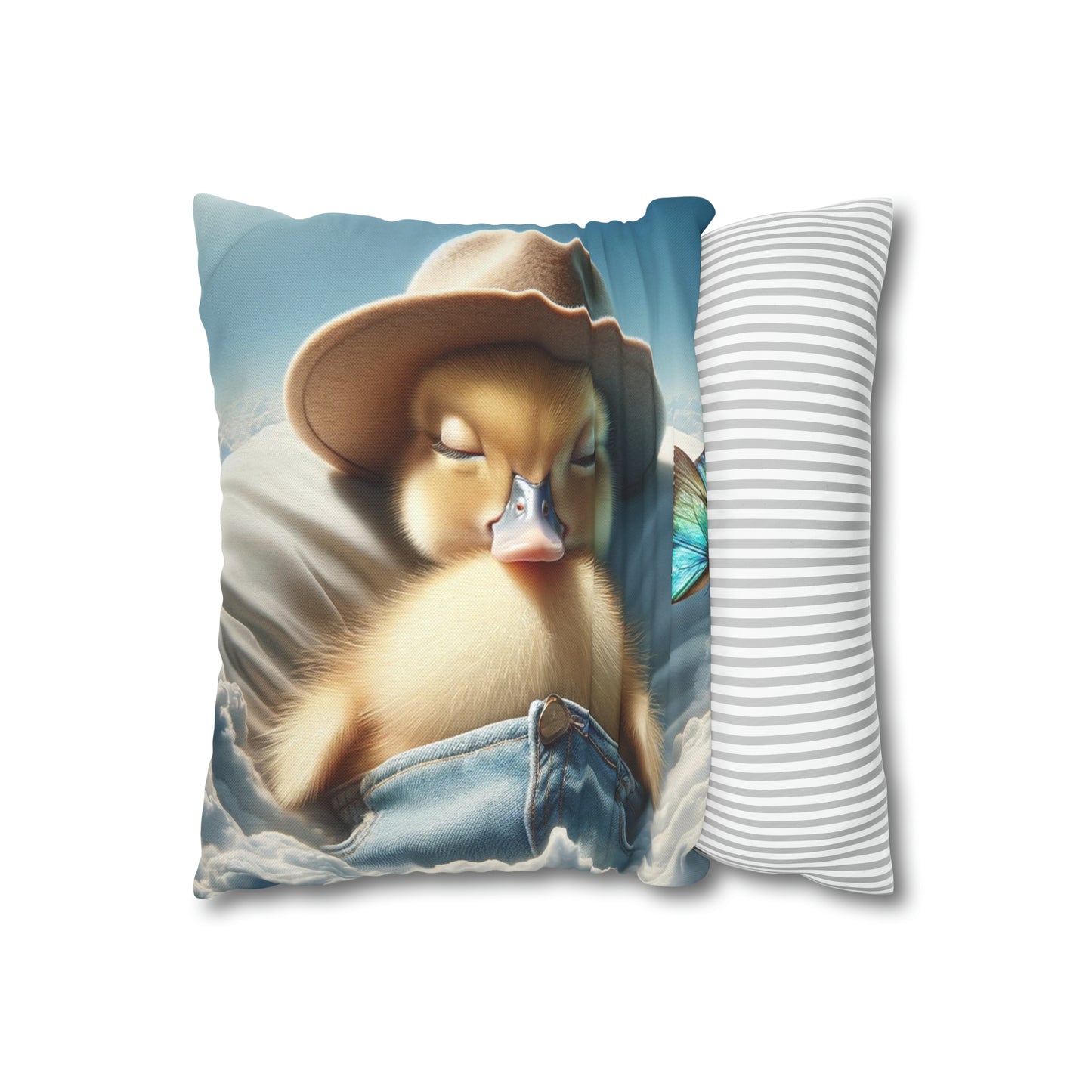 Polyester Square Pillow Case by Duck Society®