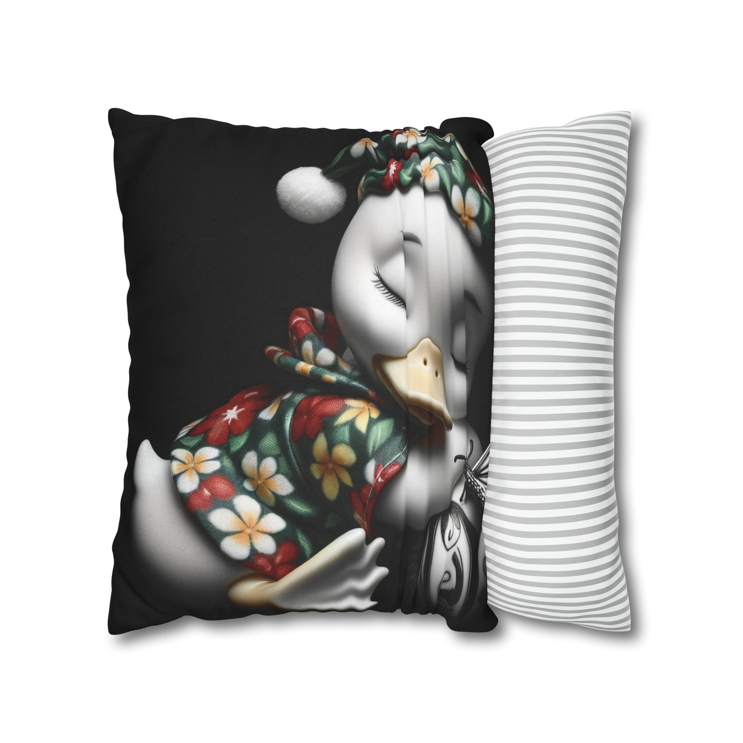 Spun Polyester Square Pillow Case by Duck Society®