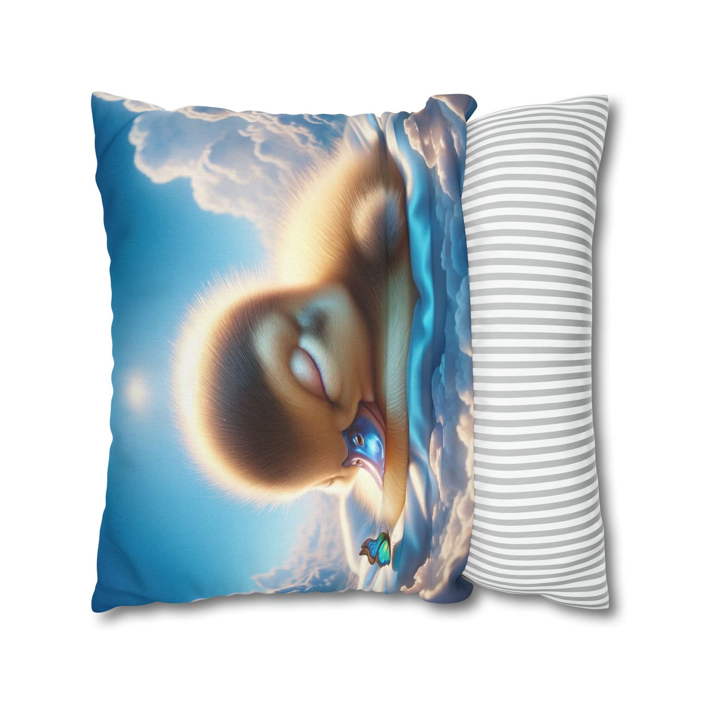 Duck Society® Square Pillow Case Spun Polyester