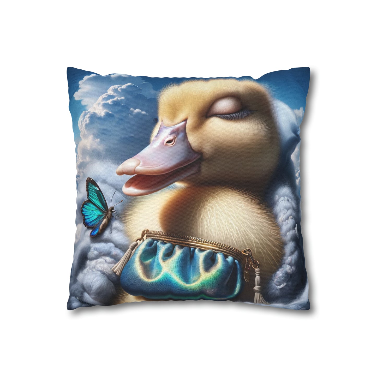 Polyester Square Pillow Case by Duck Society®