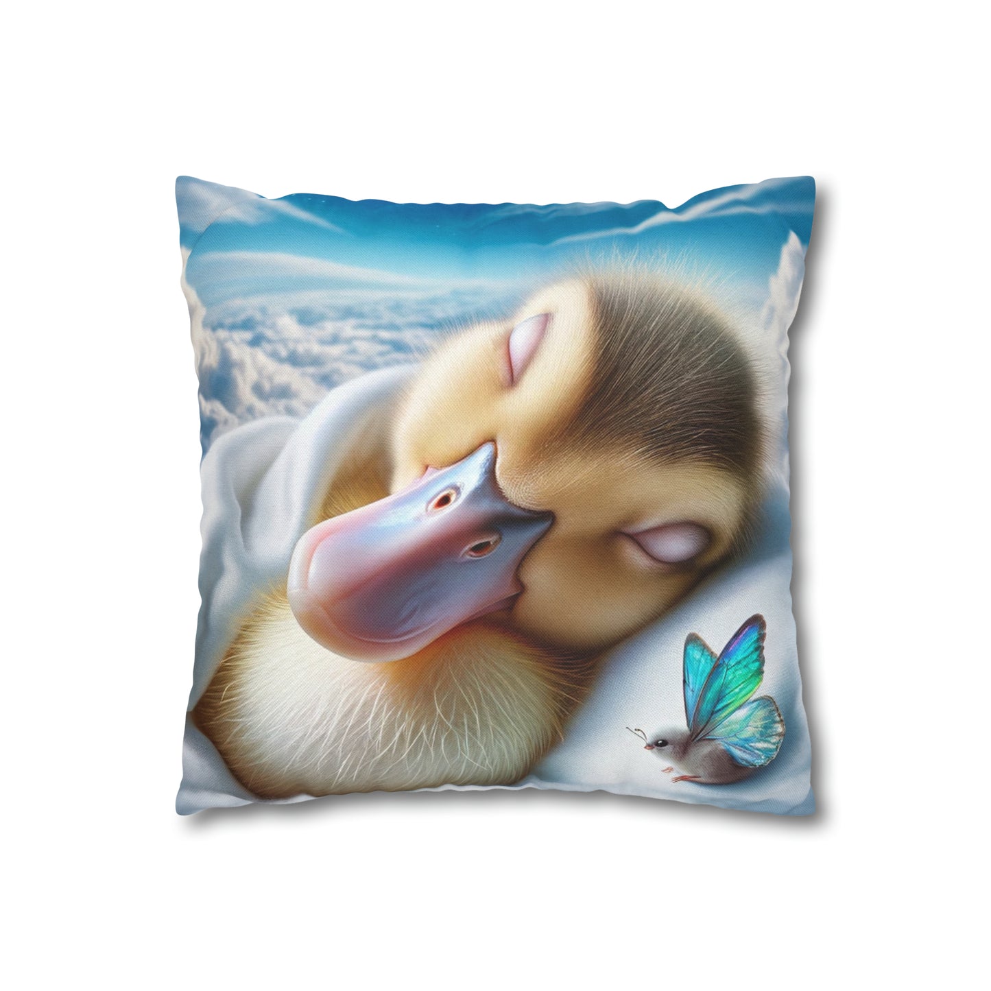 Polyester Square Pillow Case by Duck Society®