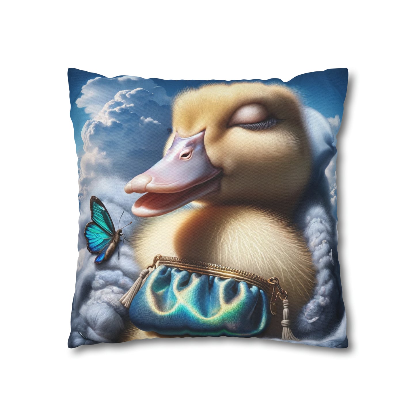 Polyester Square Pillow Case by Duck Society®