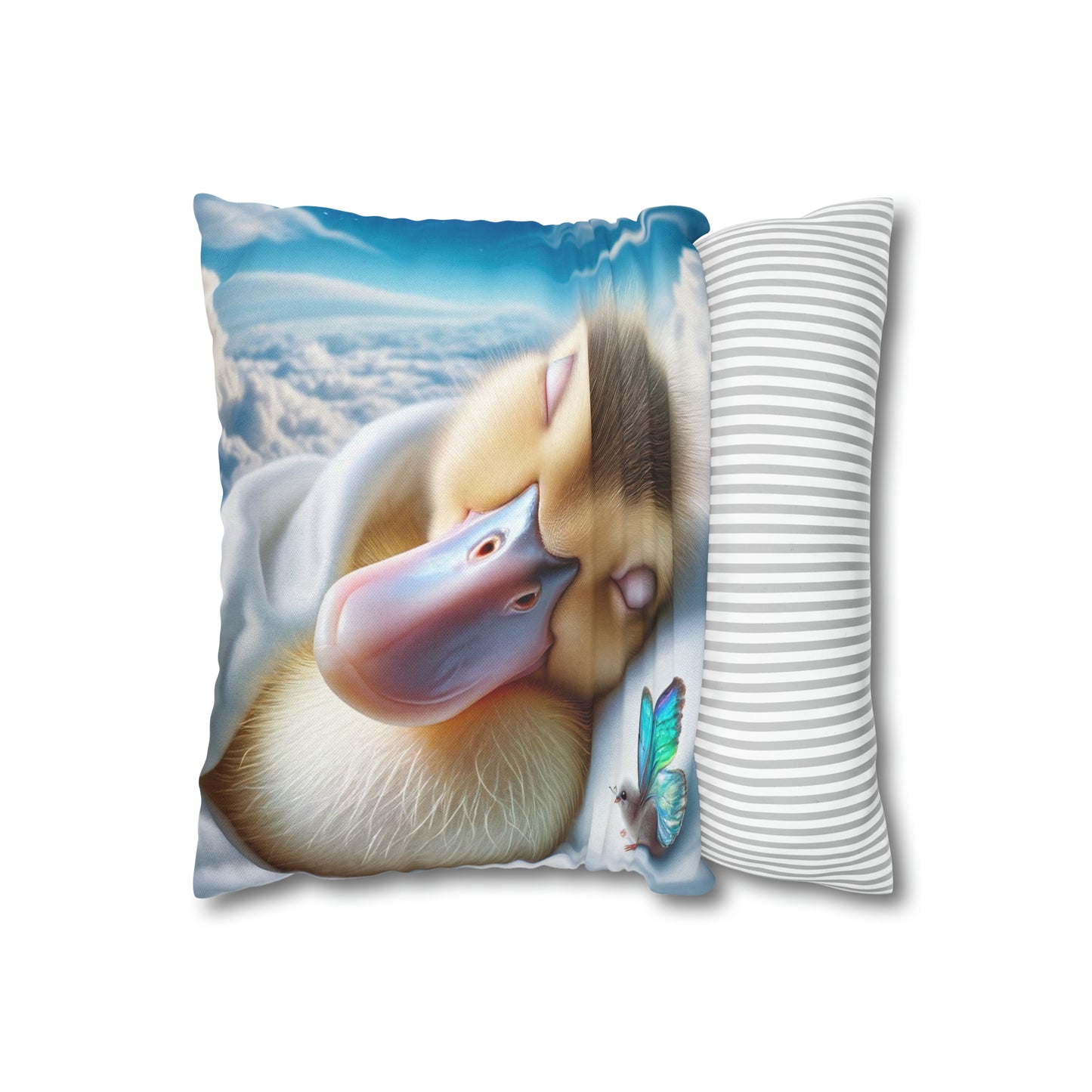 Polyester Square Pillow Case by Duck Society®