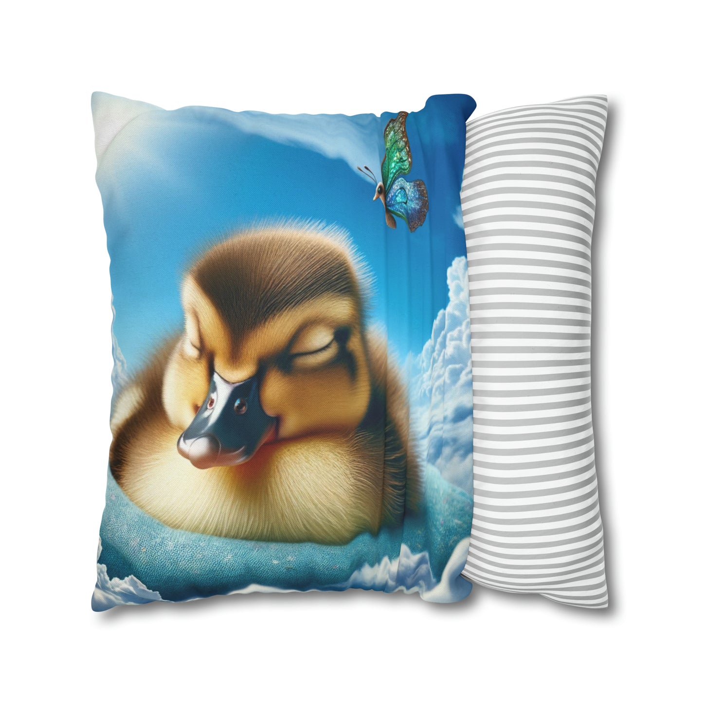 Polyester Square Pillow Case by Duck Society®