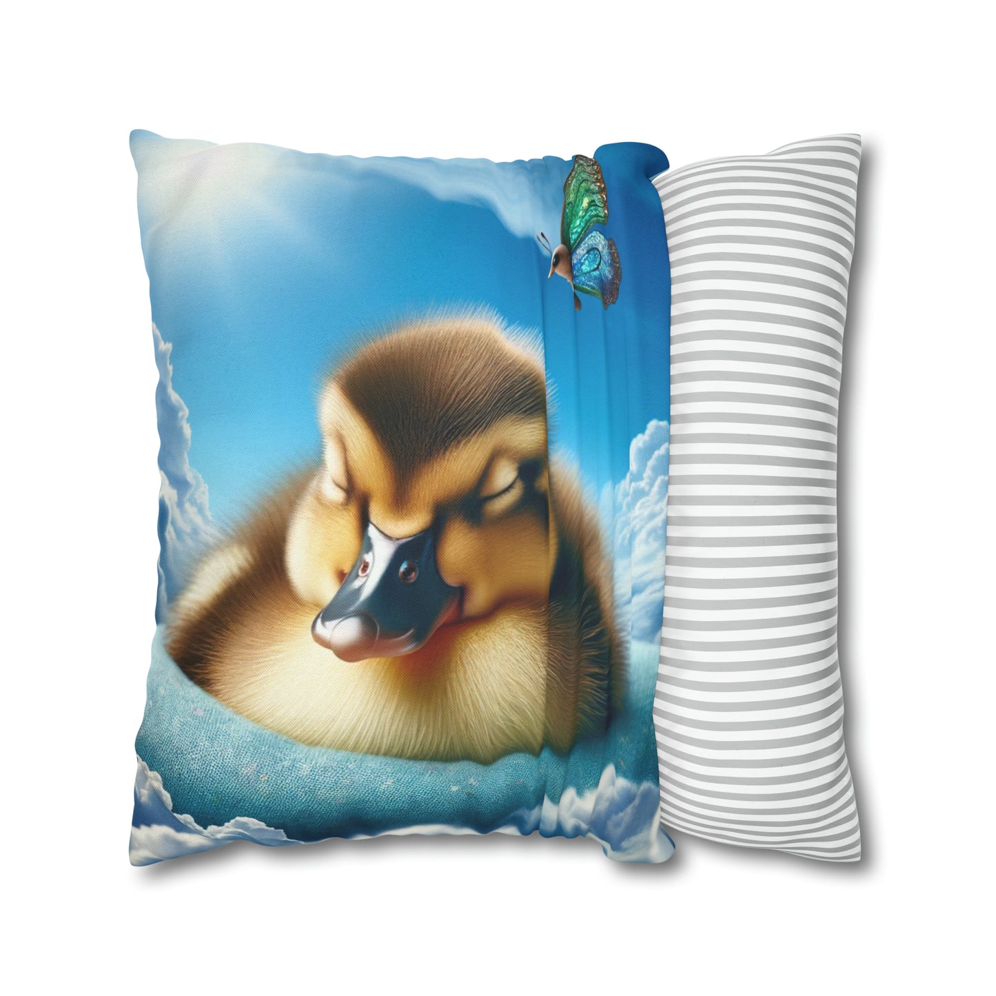 Polyester Square Pillow Case by Duck Society®