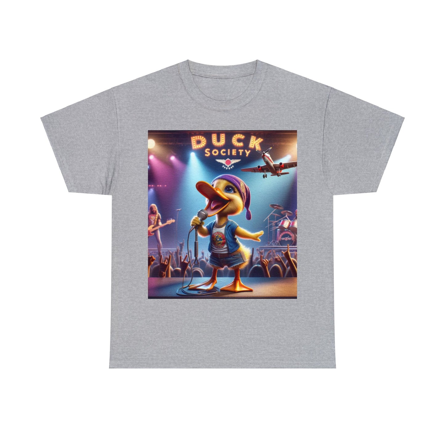 Duck Society® Unisex Heavy Cotton Tee