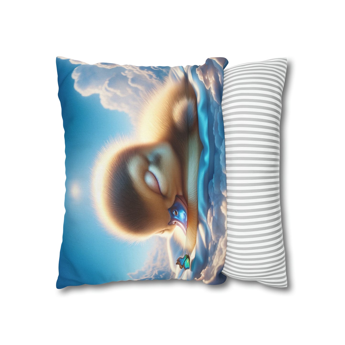 Duck Society® Square Pillow Case Spun Polyester