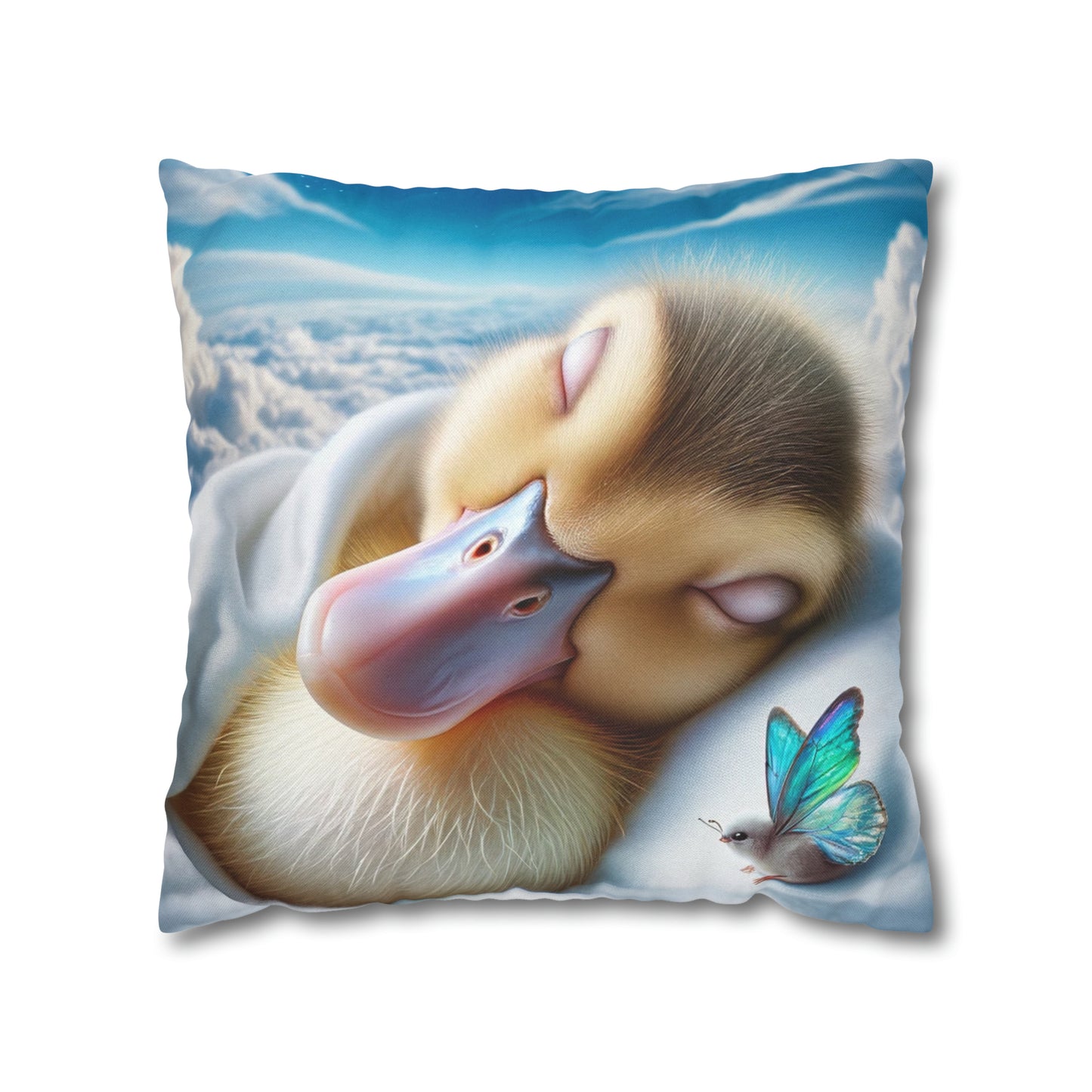 Polyester Square Pillow Case by Duck Society®