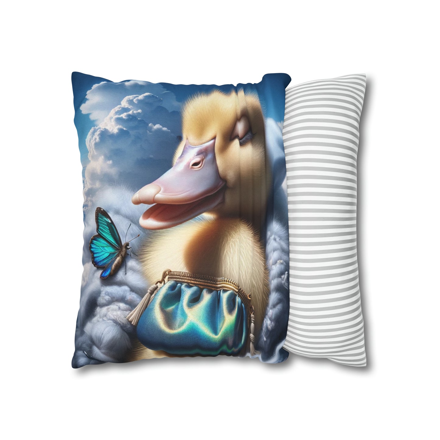 Polyester Square Pillow Case by Duck Society®