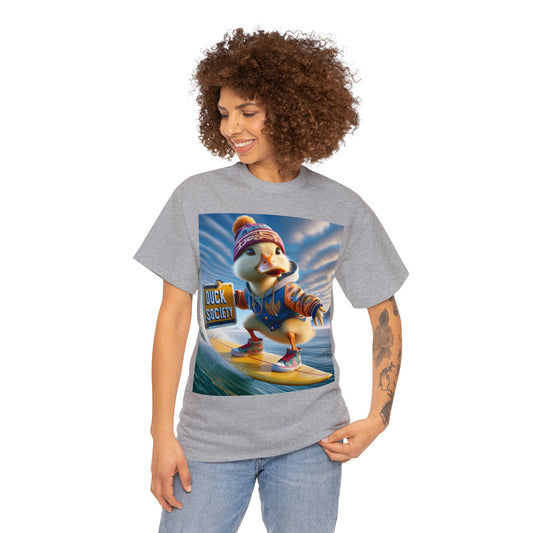 Duck Society® Unisex Heavy Cotton Tee