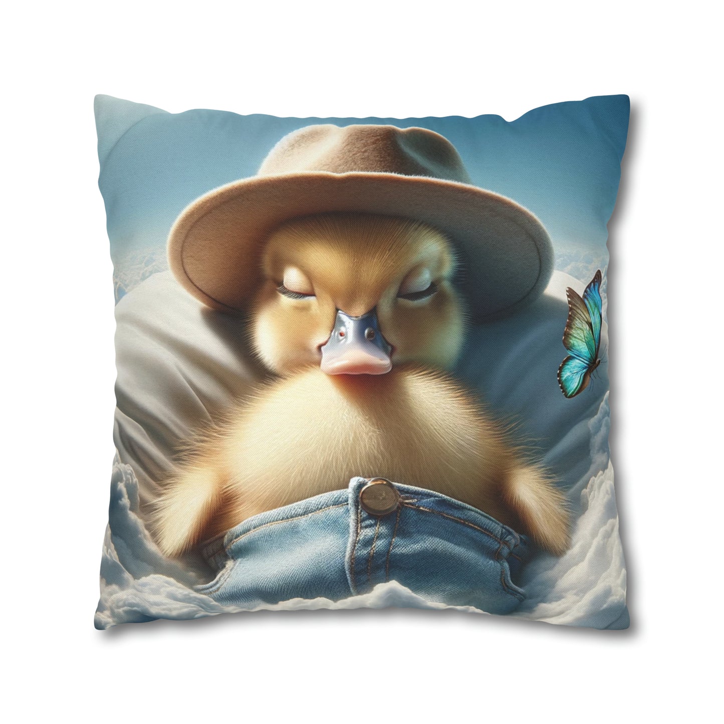 Polyester Square Pillow Case by Duck Society®