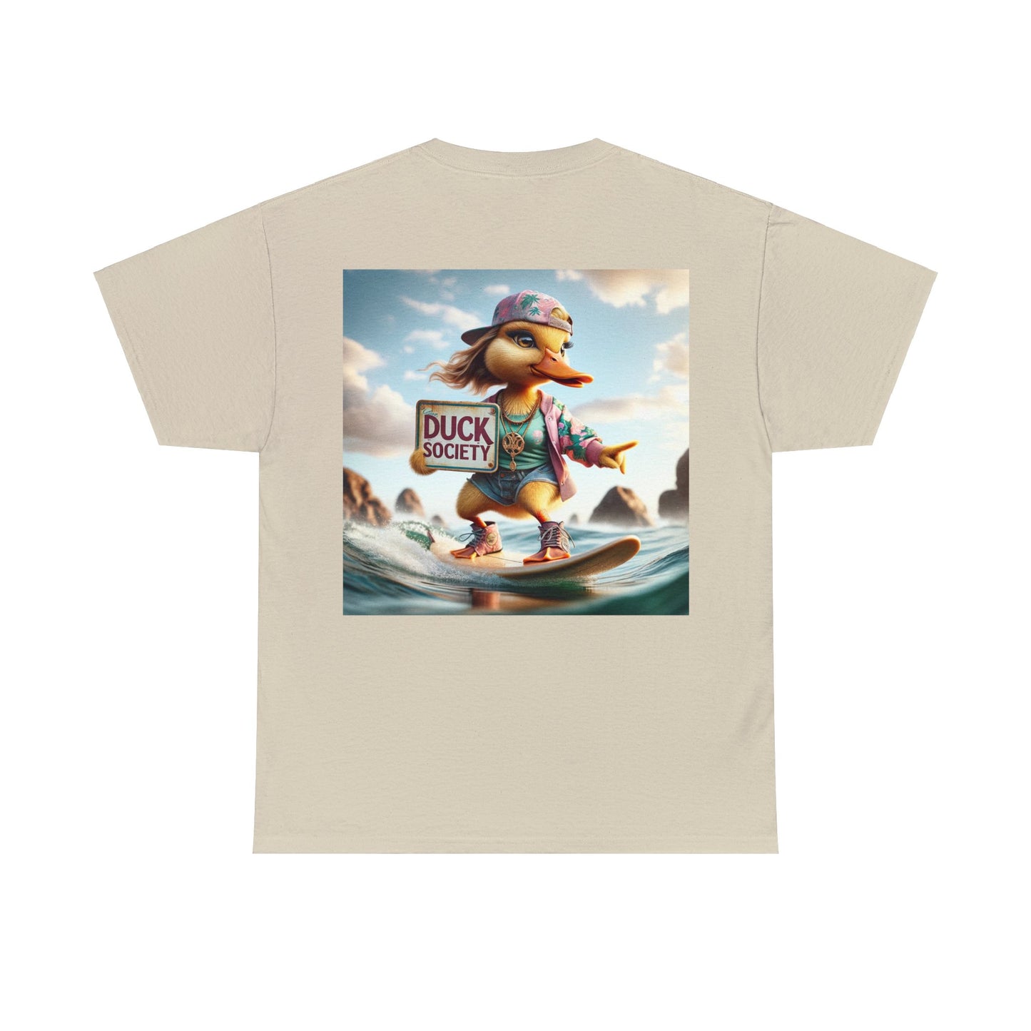 Duck Society® Unisex Heavy Cotton Tee