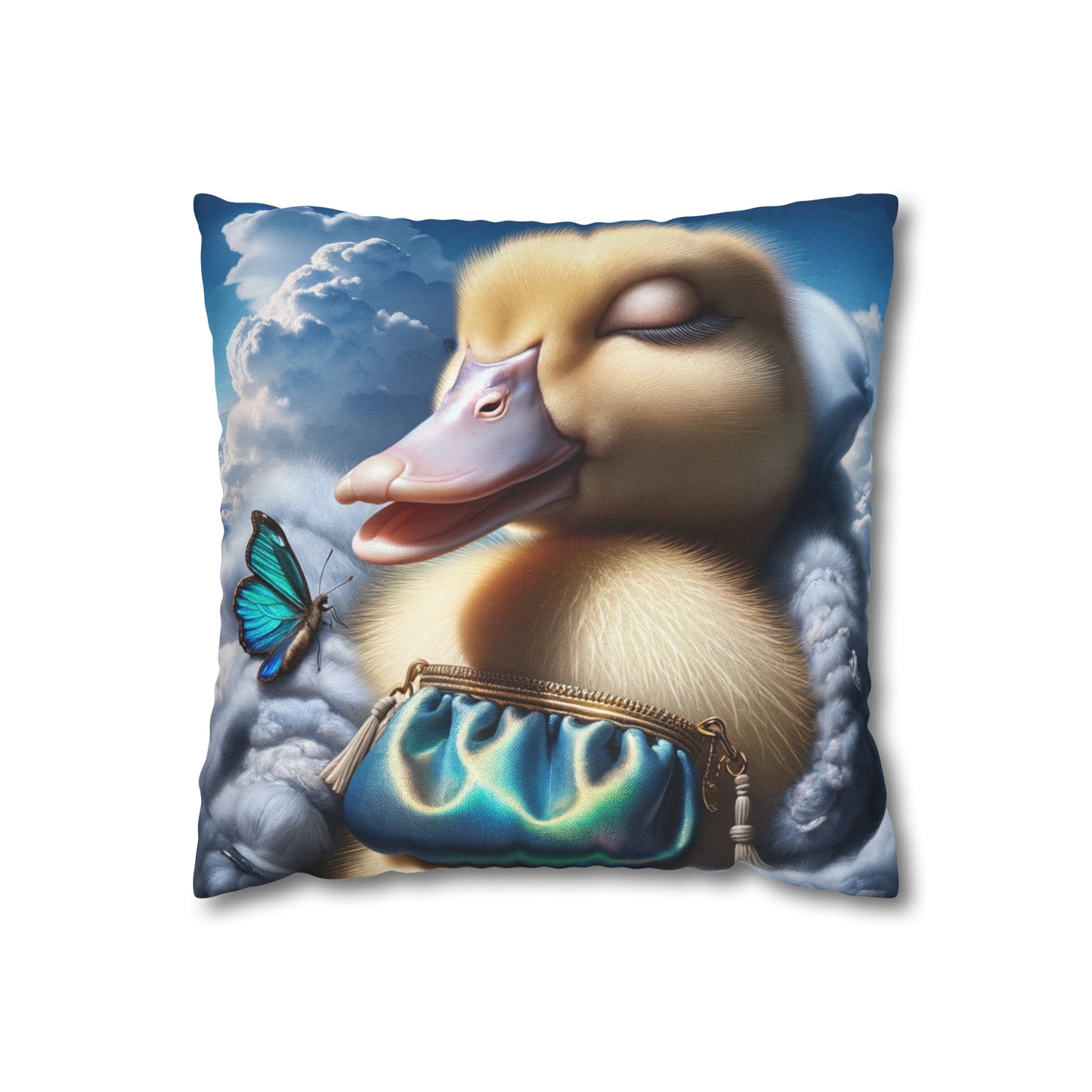 Polyester Square Pillow Case by Duck Society®