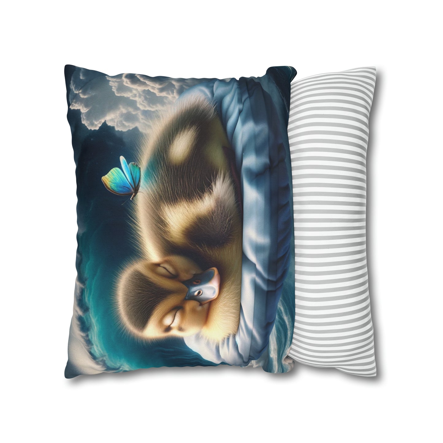 Duck Society® Square Pillow Case Spun Polyester