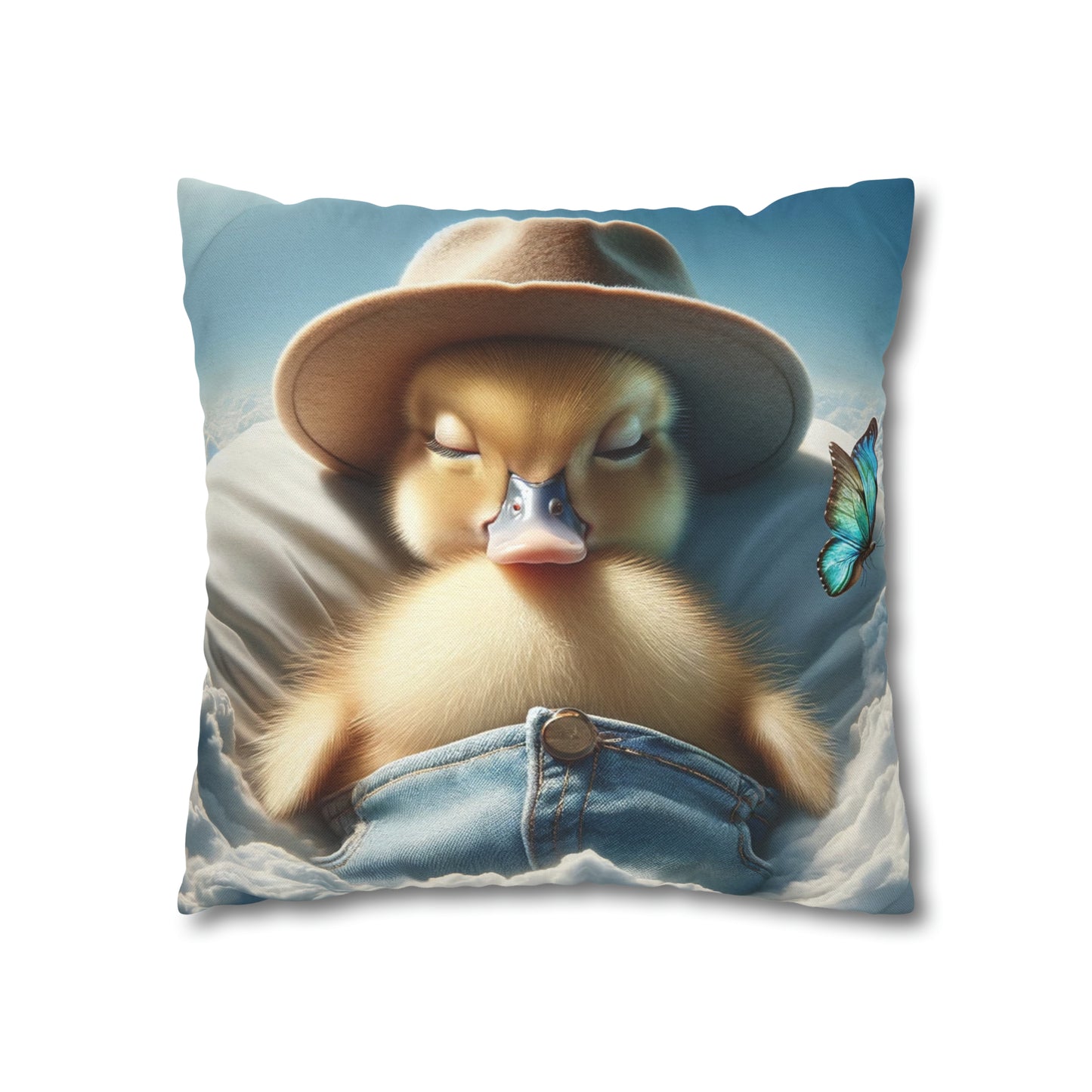 Polyester Square Pillow Case by Duck Society®