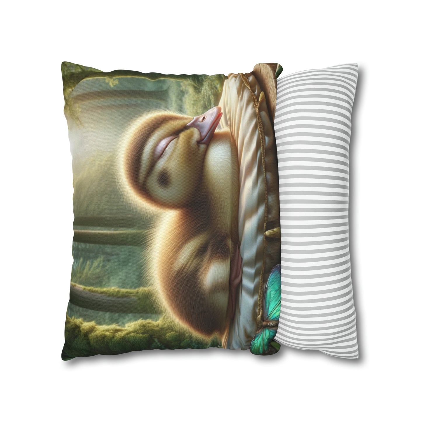 Duck Society® Square Pillow Case Spun Polyester