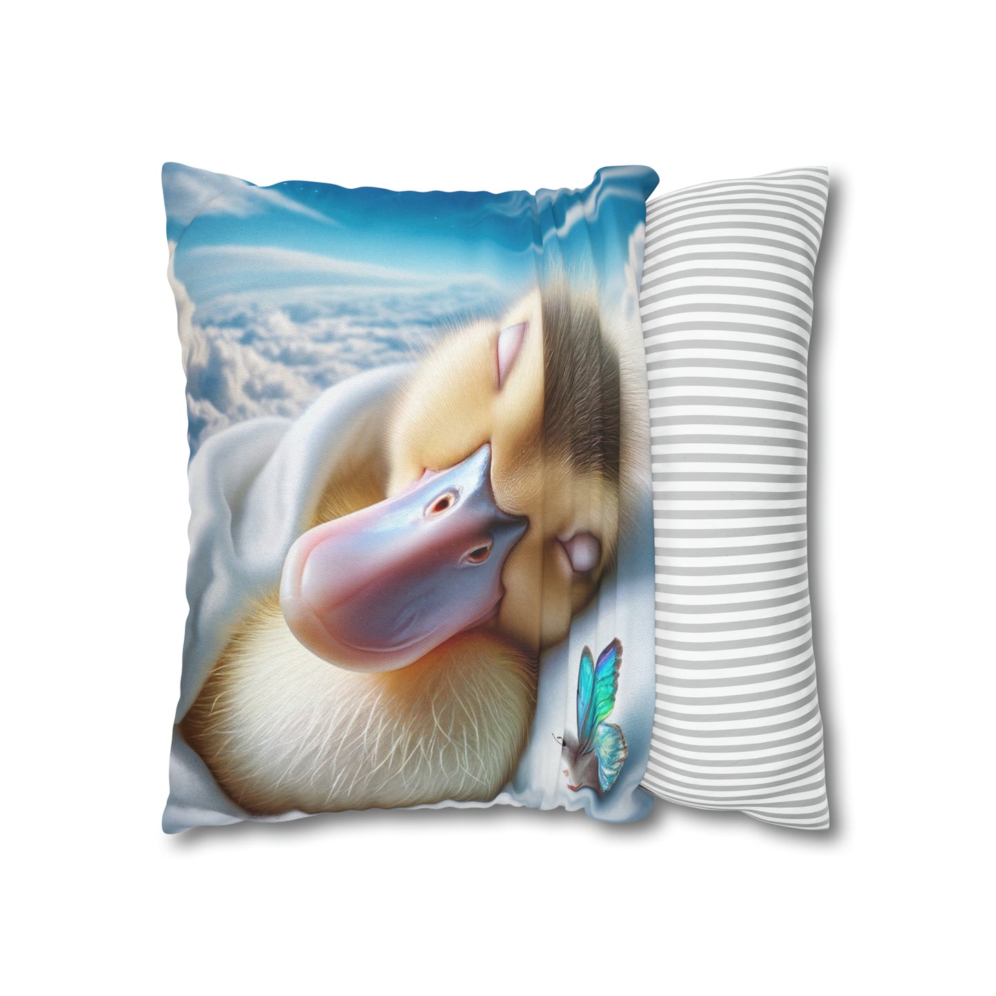 Polyester Square Pillow Case by Duck Society®