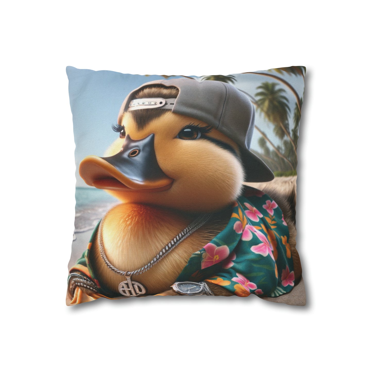 Duck Society® Square Pillow Case, Spun Polyester