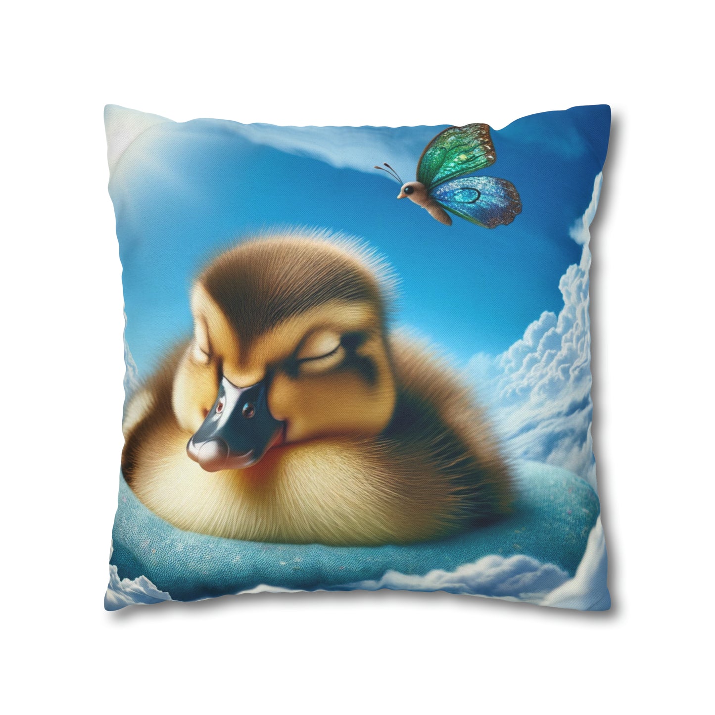 Polyester Square Pillow Case by Duck Society®