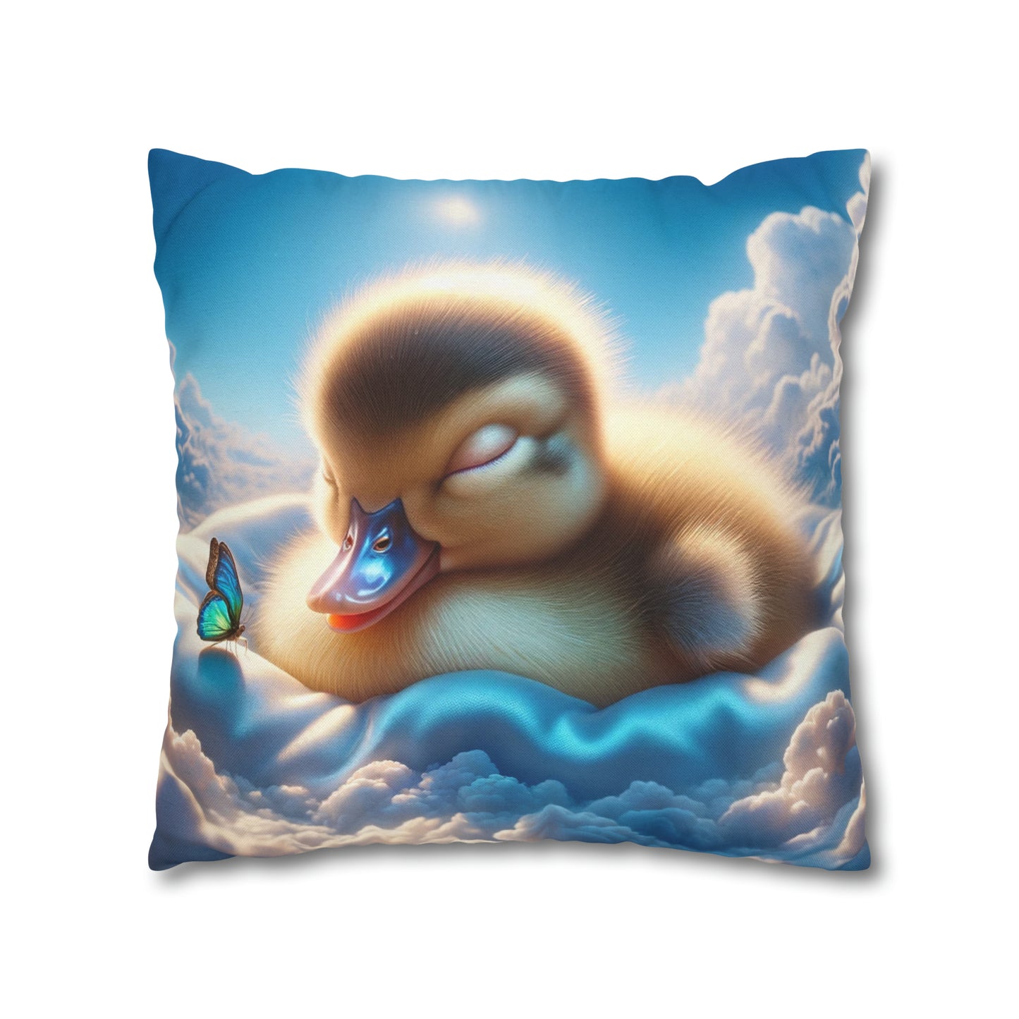 Duck Society® Square Pillow Case Spun Polyester