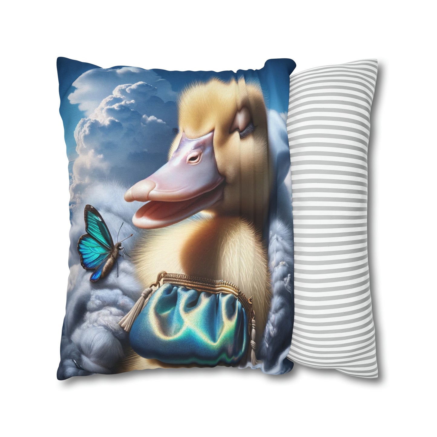 Polyester Square Pillow Case by Duck Society®