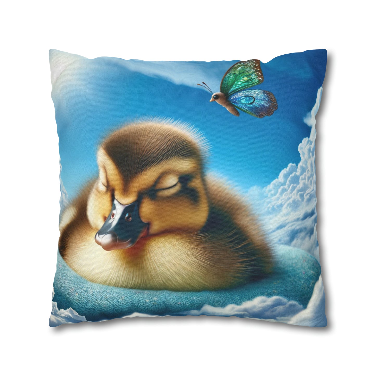 Polyester Square Pillow Case by Duck Society®