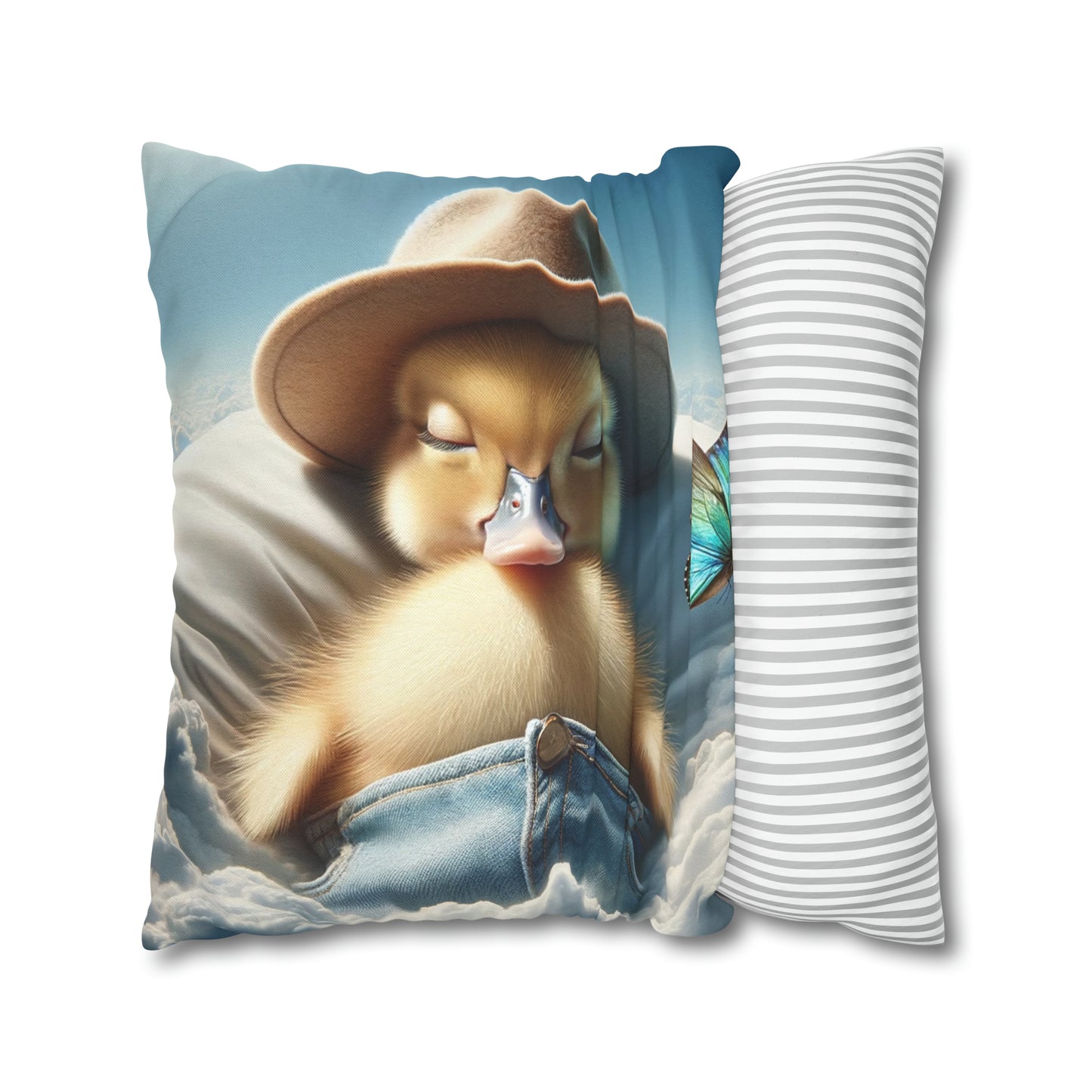 Polyester Square Pillow Case by Duck Society®