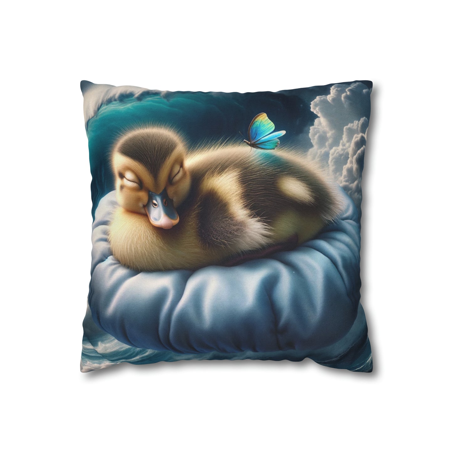 Duck Society® Square Pillow Case Spun Polyester