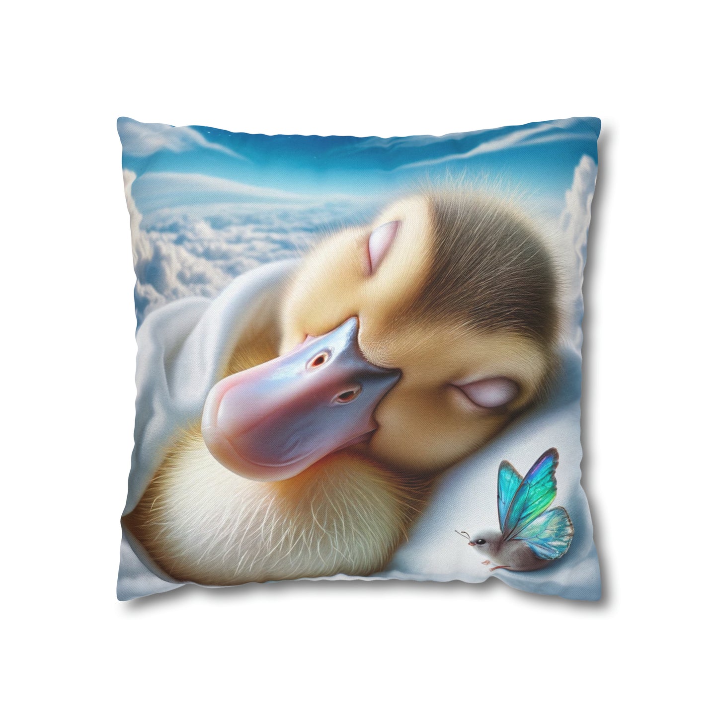 Polyester Square Pillow Case by Duck Society®