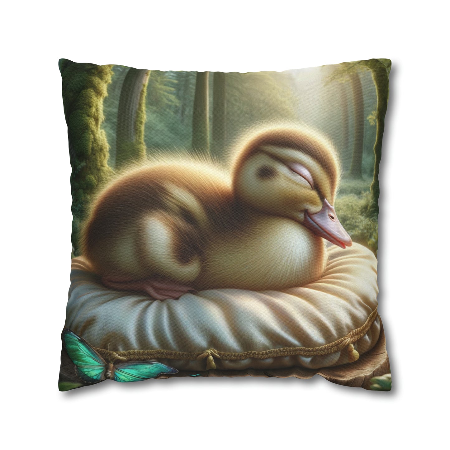 Duck Society® Square Pillow Case Spun Polyester