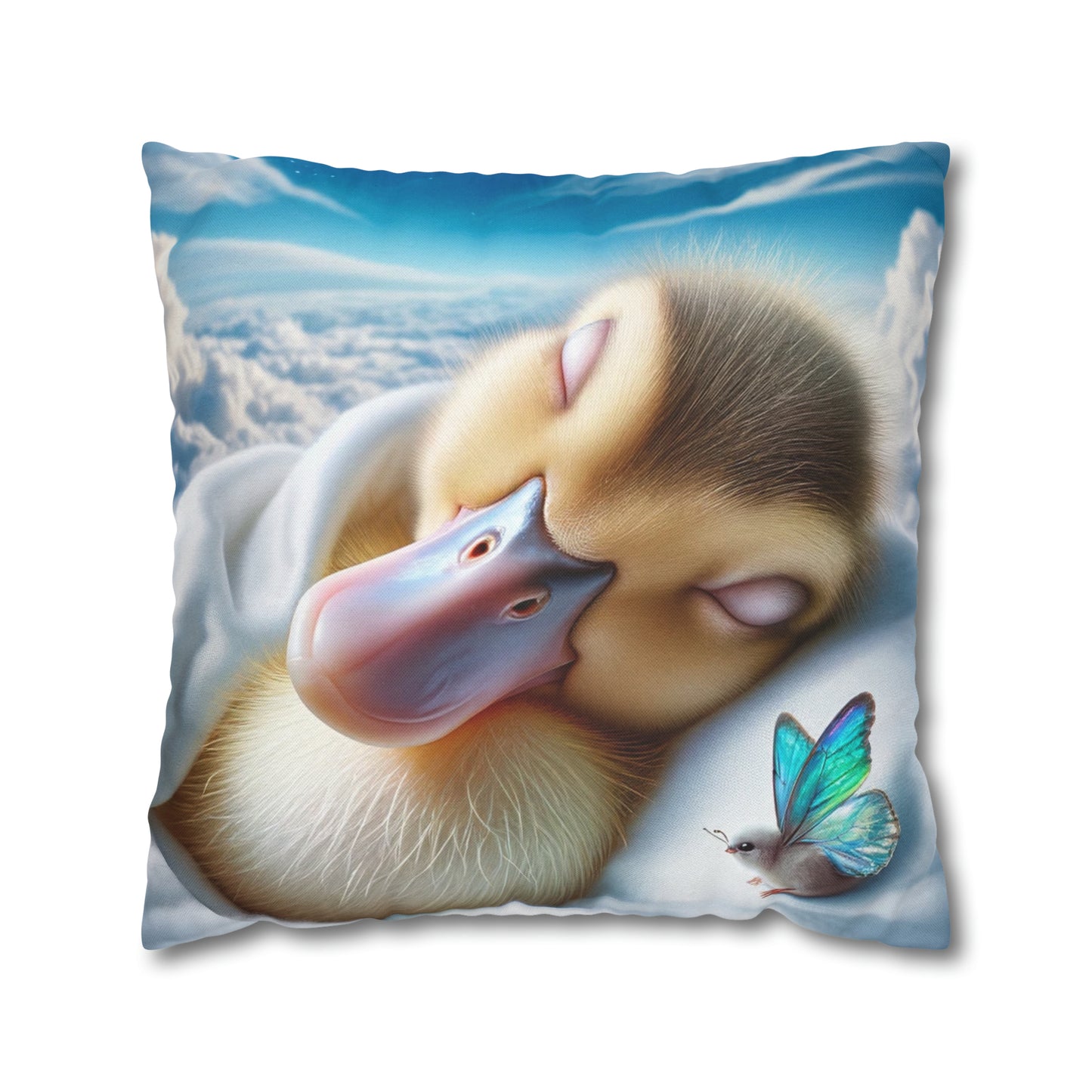 Polyester Square Pillow Case by Duck Society®