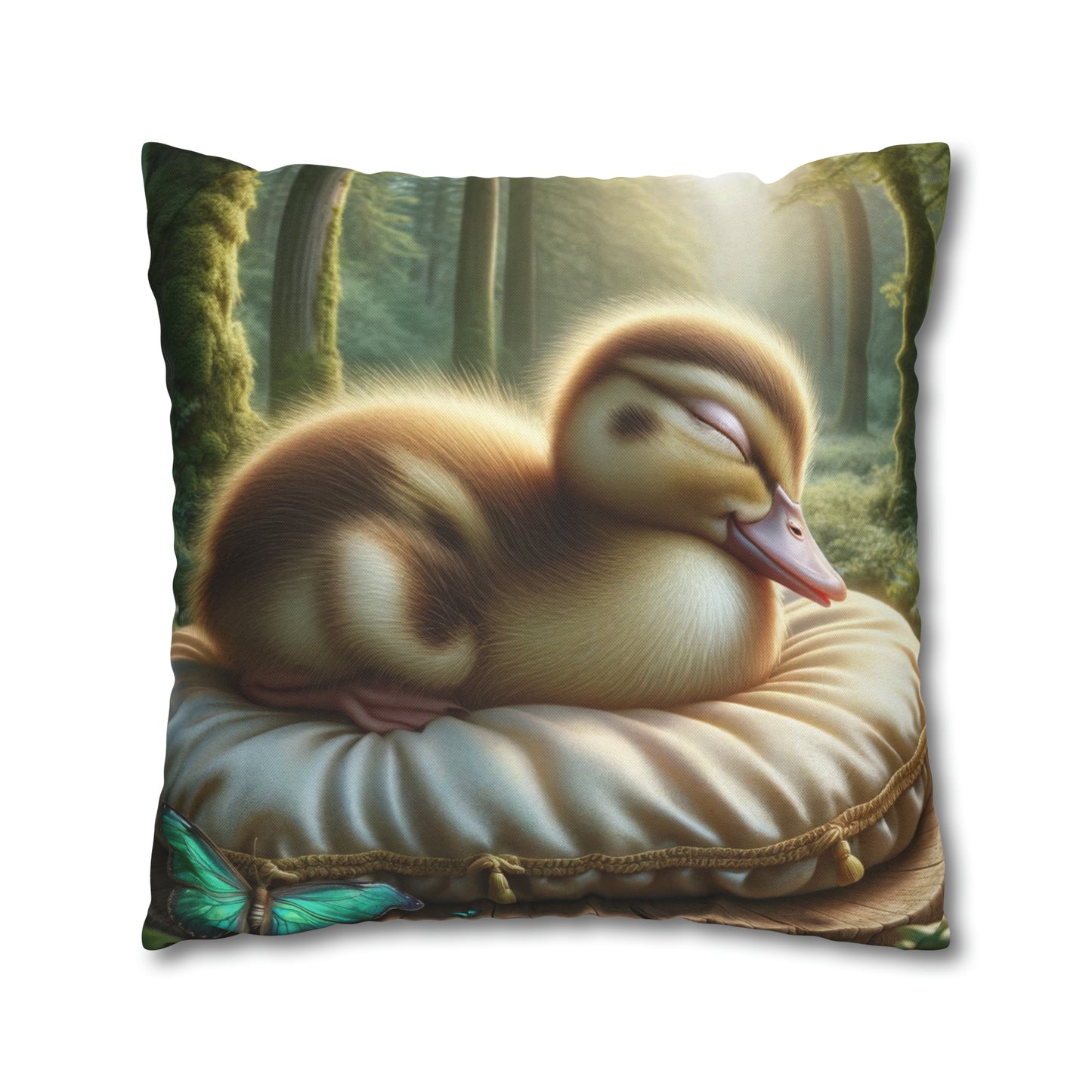 Duck Society® Square Pillow Case Spun Polyester