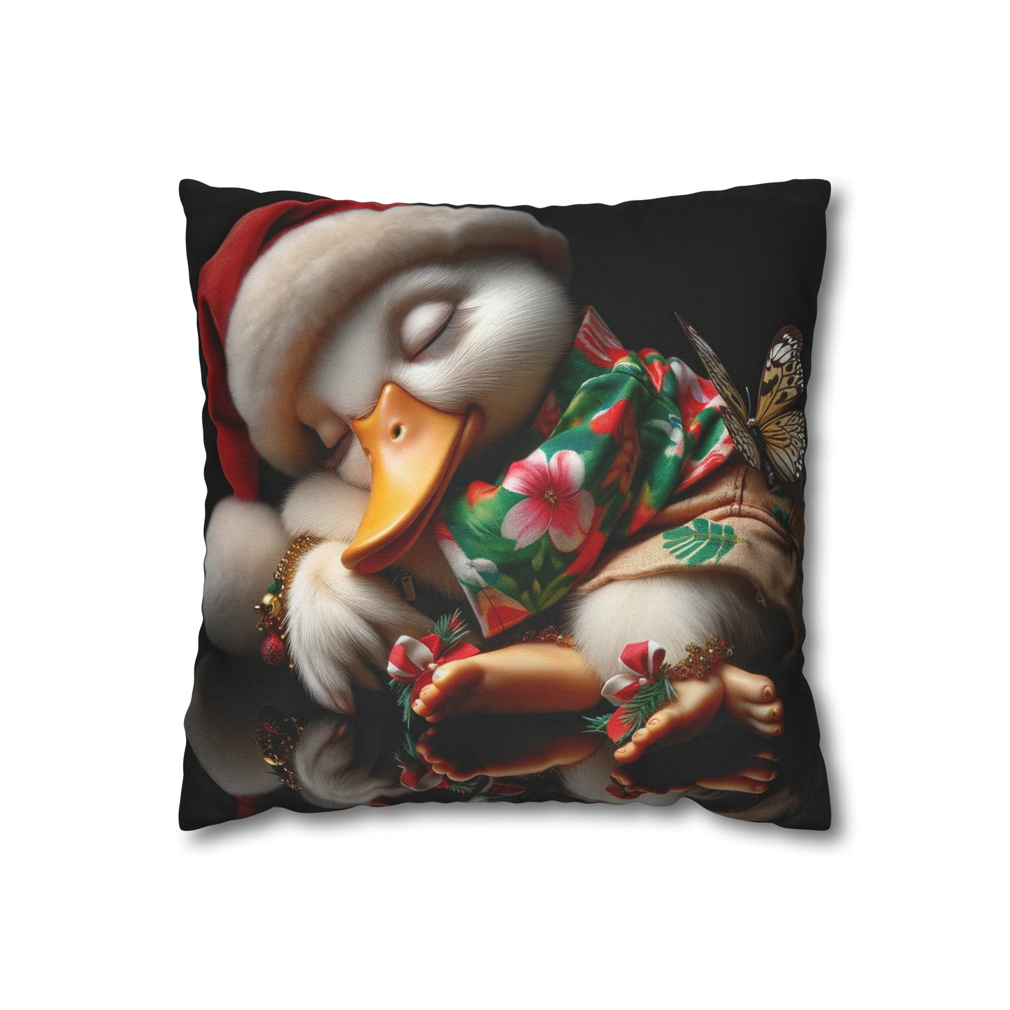 Duck Society® Spun Polyester Square Pillow Case