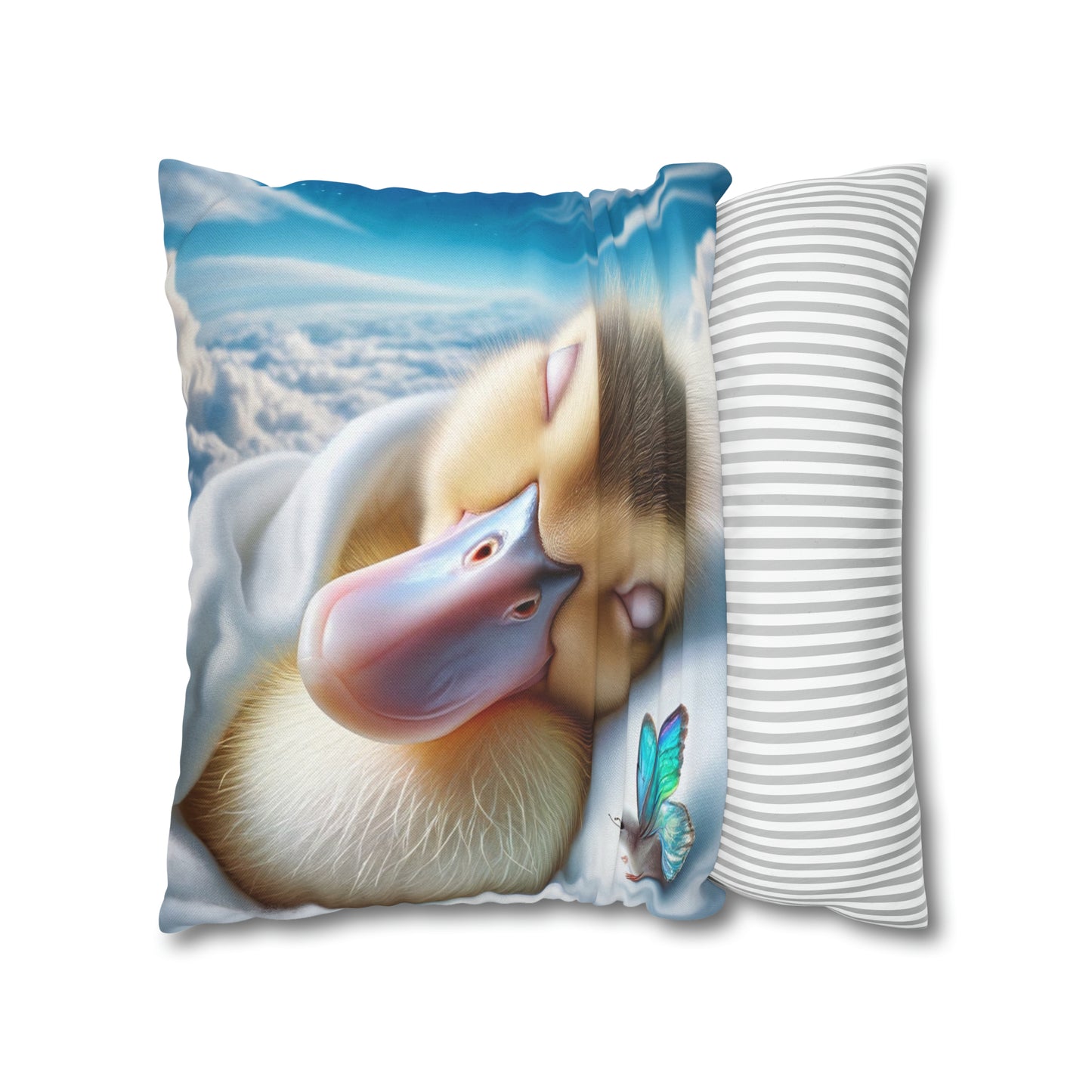 Polyester Square Pillow Case by Duck Society®