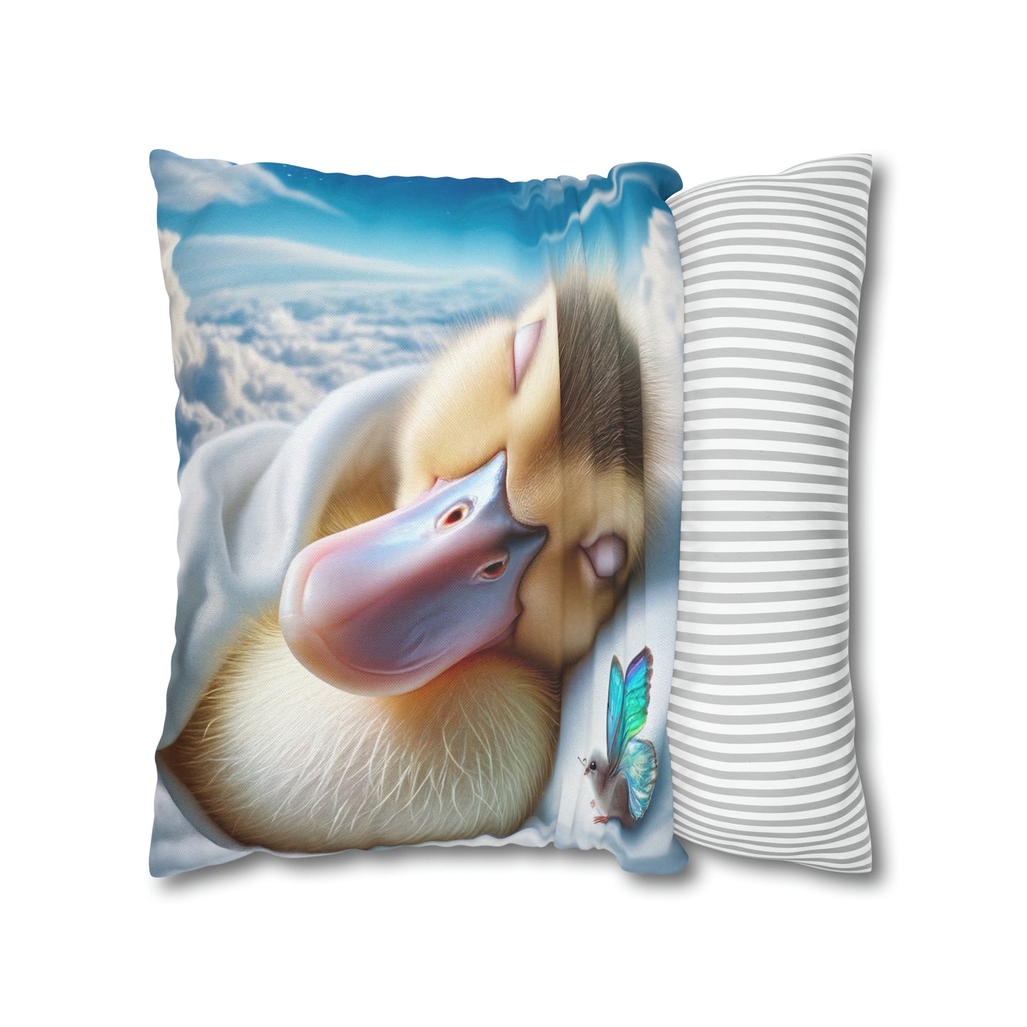 Polyester Square Pillow Case by Duck Society®