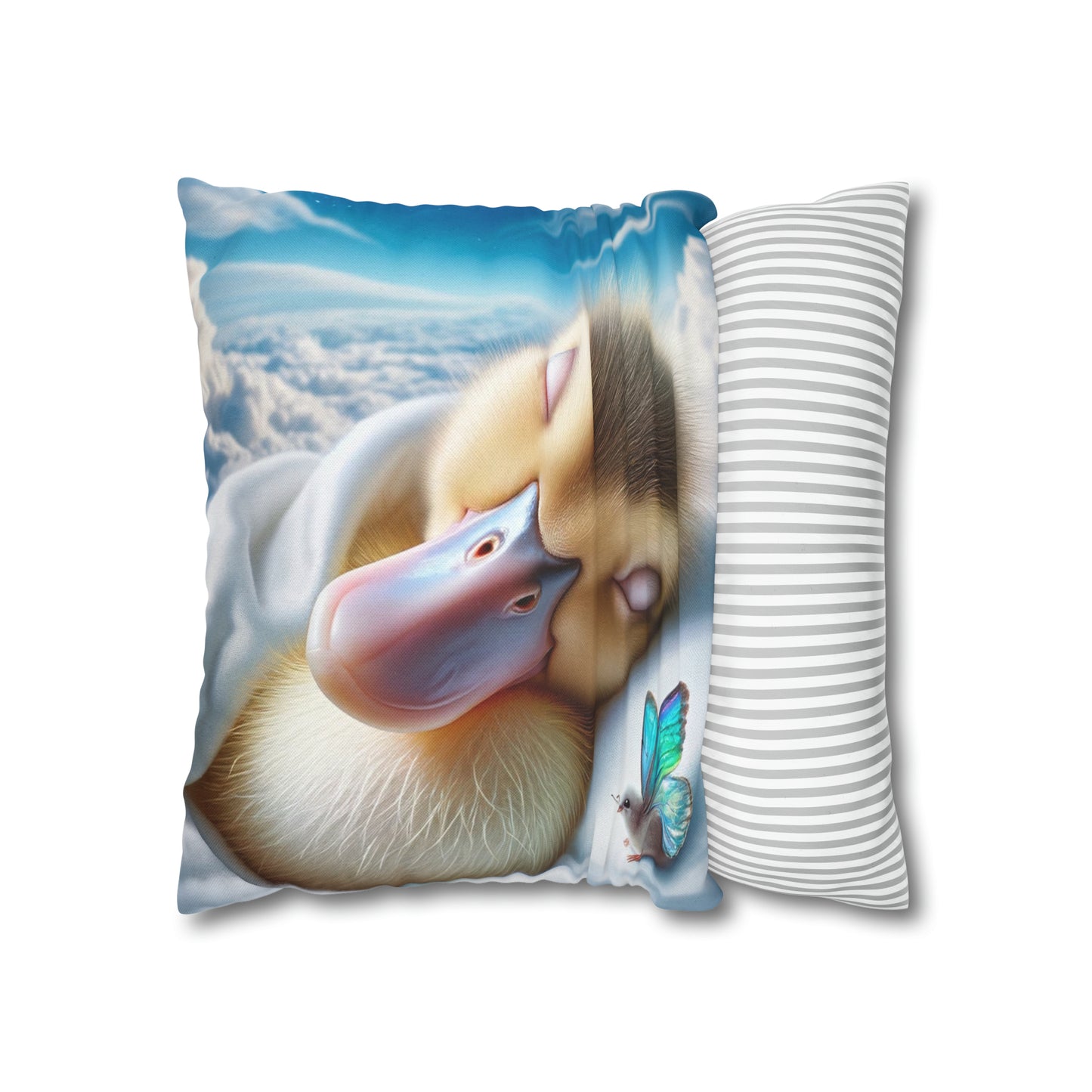 Polyester Square Pillow Case by Duck Society®