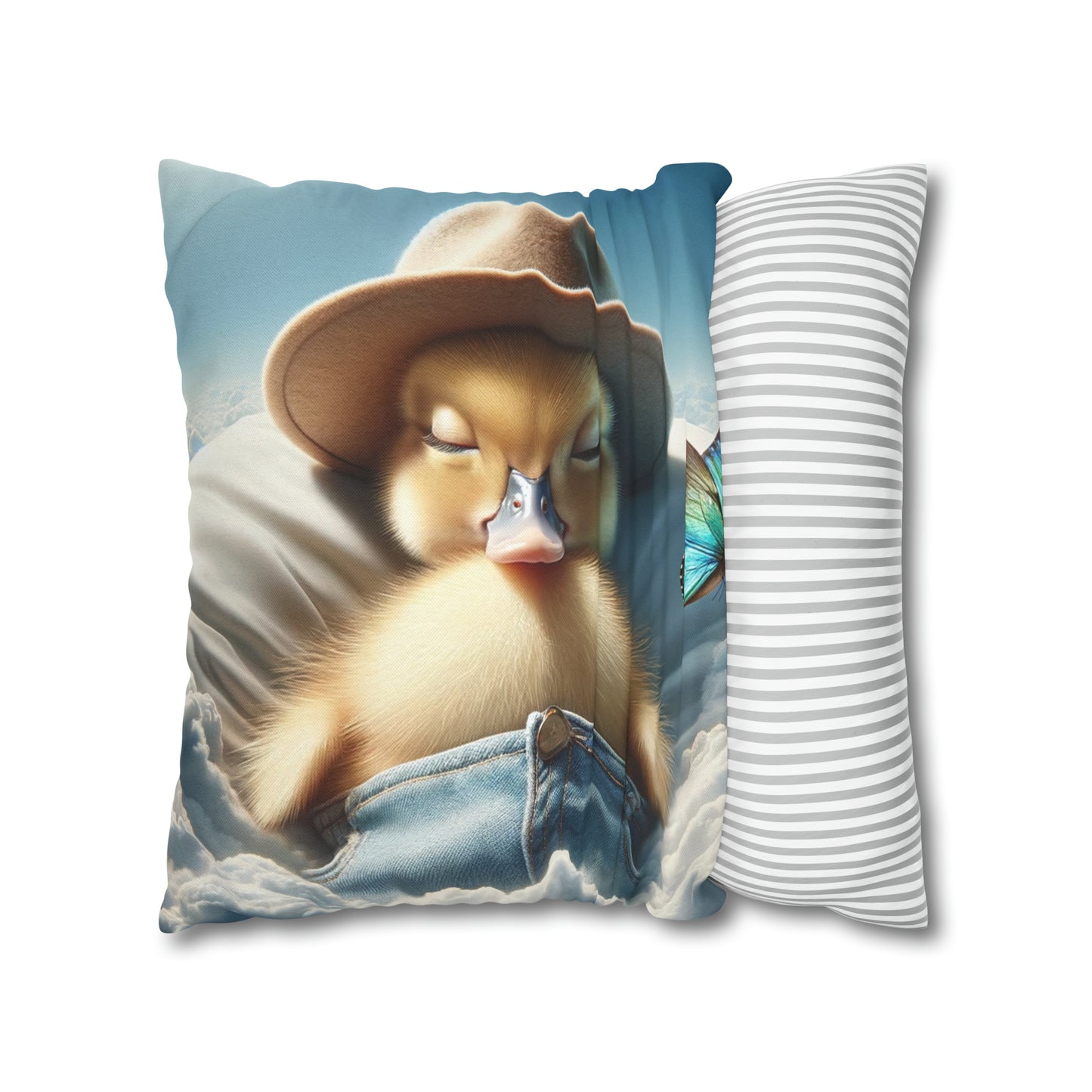 Polyester Square Pillow Case by Duck Society®