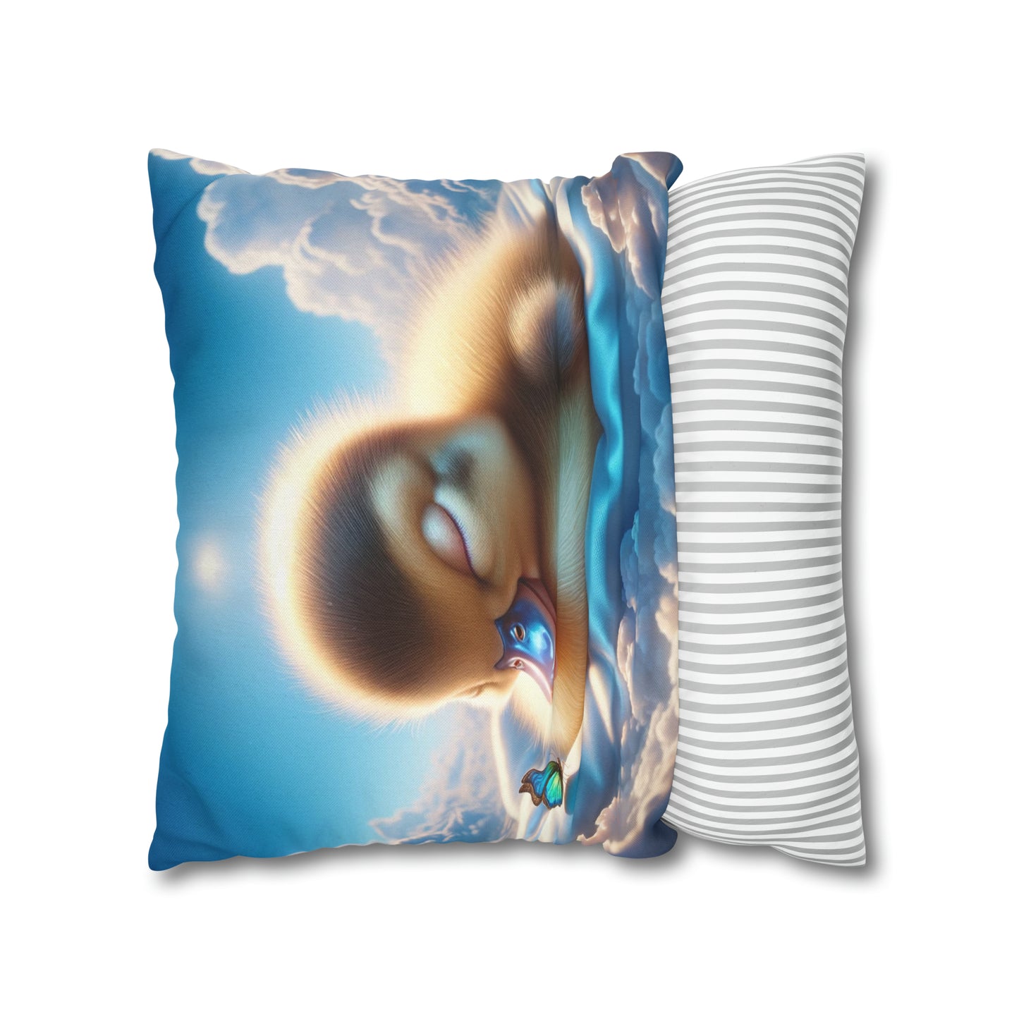 Duck Society® Square Pillow Case Spun Polyester