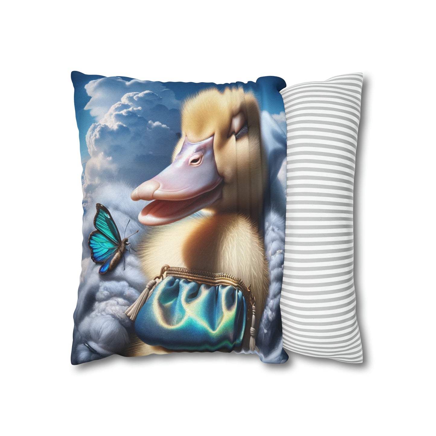 Polyester Square Pillow Case by Duck Society®