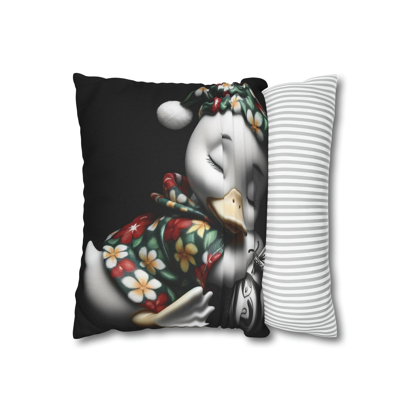 Spun Polyester Square Pillow Case by Duck Society®